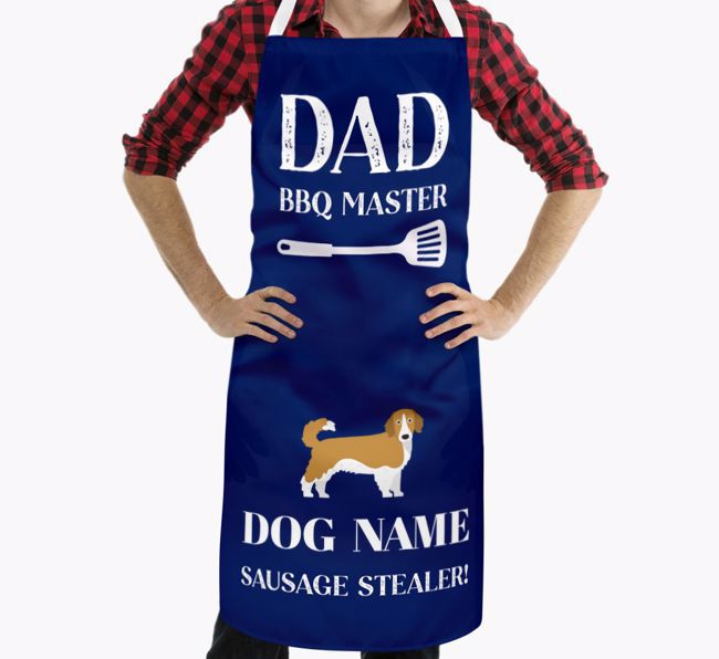 Master of the Barbecue: Personalised {breedFullName} Apron